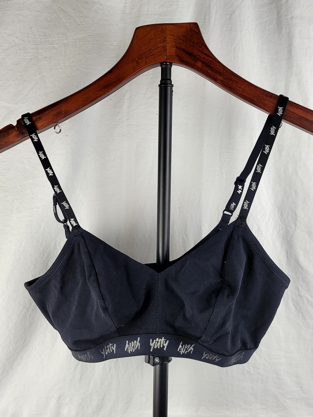 Yitty Spotlight Shaping Bralette in Shimmered Iconic Black - S